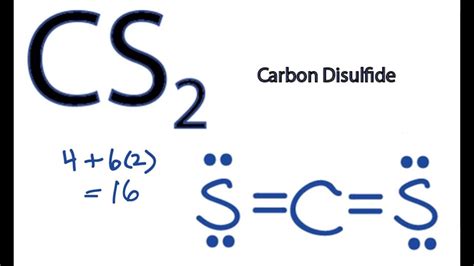 CS2 Lewis Structure: How to Draw the Lewis Structure for CS2 - YouTube