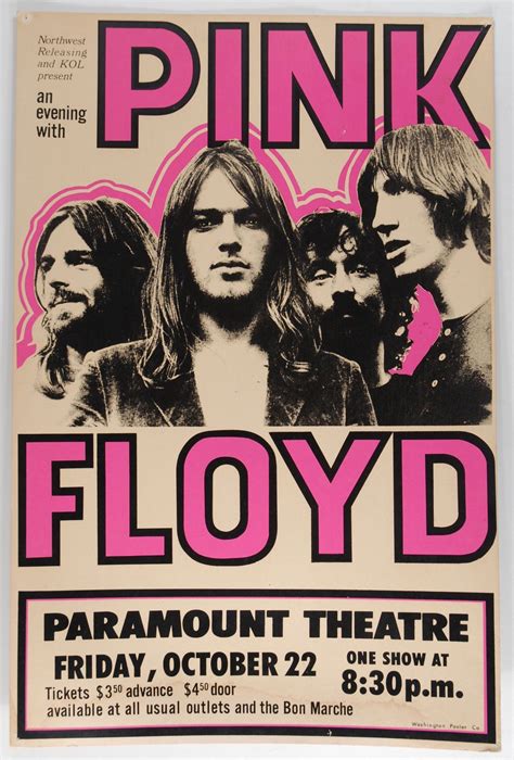 Pink Floyd Concert Posters