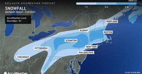 Winter Storm Warning: Northeastern Regions Brace for Up to 12 Inches of ...