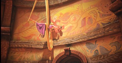 Tangled Rapunzel Painting