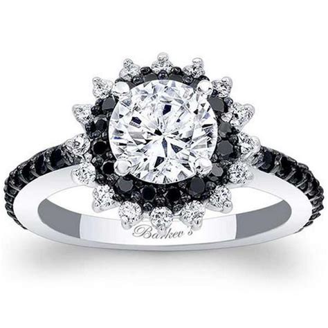 Black & White Diamond Engagement Rings - Ben Garelick