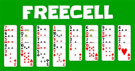 FreeCell Solitaire • Play FreeCell Solitaire Unblocked Online Game Free