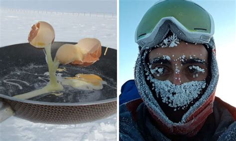 This Astrobiologist Tried Cooking Food In Antarctica At -94ºF (-70ºC ...