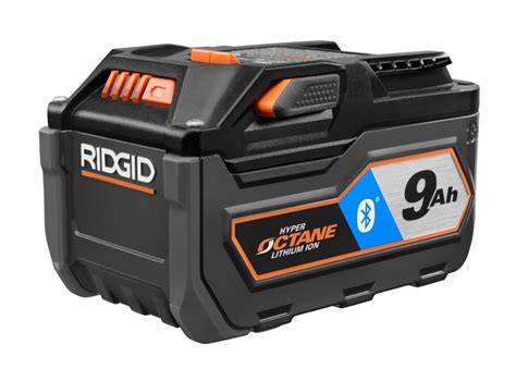 RIDGID 18-Volt HYPER OCTANE Bluetooth 9.0Ah Battery Pack | The Home ...