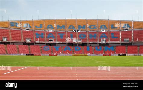 Rajamangala National Stadium with Nobody Present and Empty Seating ...