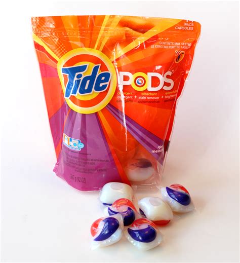 Tide Pods for quick and easy laundry