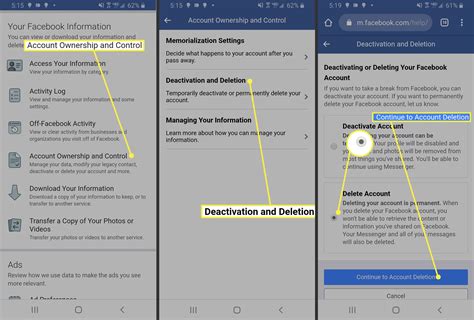 How to Delete a Facebook Account on Android