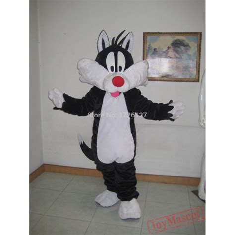 Sylvester Cat Costume Kocour Maskot Sylvester Looney Tunes Mascota ...