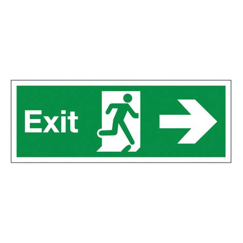 Green Exit Sign - Viewing Gallery