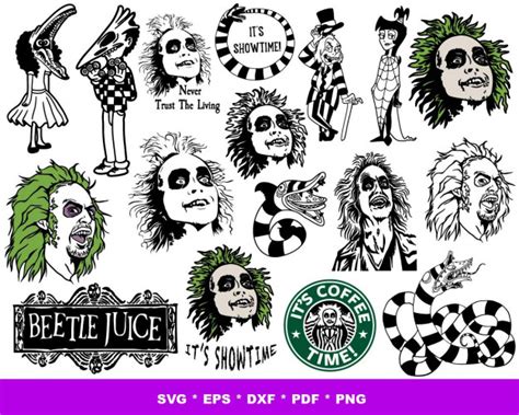 Beetlejuice, Halloween Svg, Horror Movie Svg, Beetle Juice Svg, Lydia ...