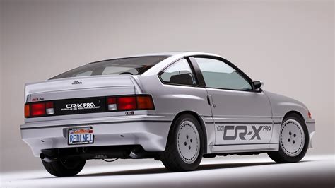 1987 Honda CRX Si Restomod Is a Period Correct Masterpiece