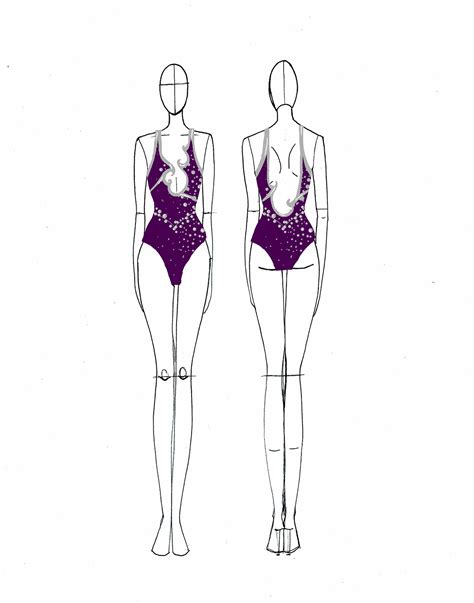 Swimsuit Design For Synchronized Swimming Olympic Team on Behance