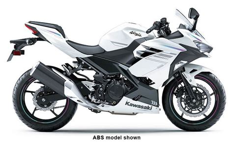 New 2023 Kawasaki Ninja 400 Pearl Blizzard White / Metallic Carbon Gray ...