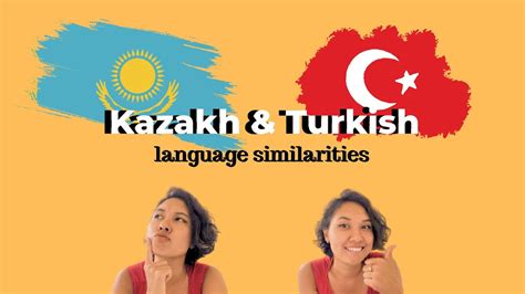 Kazakh & Turkish language similarities - YouTube