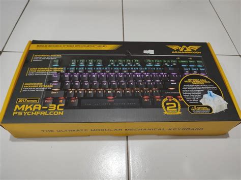 RGB mechanical keyboard, Computers & Tech, Parts & Accessories ...