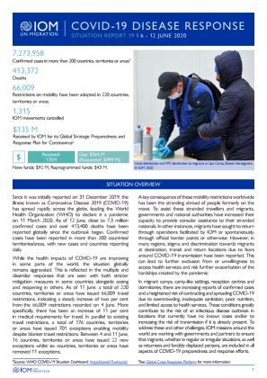 IOM COVID 19 Response - Situation Report 19 (12 June 2020 ...