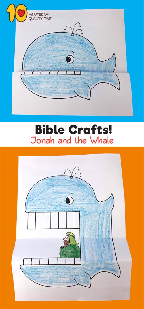 Printable Jonah And The Whale Craft - Printable Word Searches