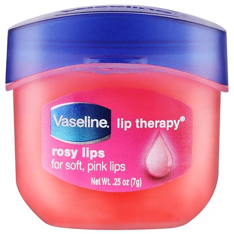 Vaseline Lip Therapy Rosy, 0.25 Oz. - Walmart.com