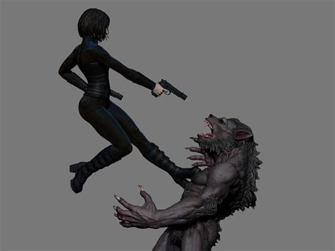 Selene vs Lycan 3D model 3D printable | CGTrader