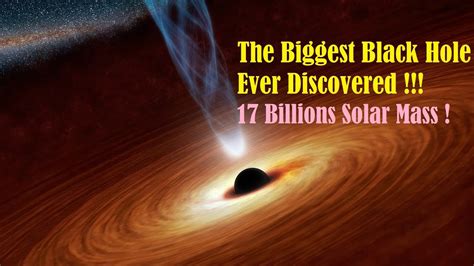 Largest Black Hole- Supermassive Black Hole- Biggest Black Hole- NGC ...