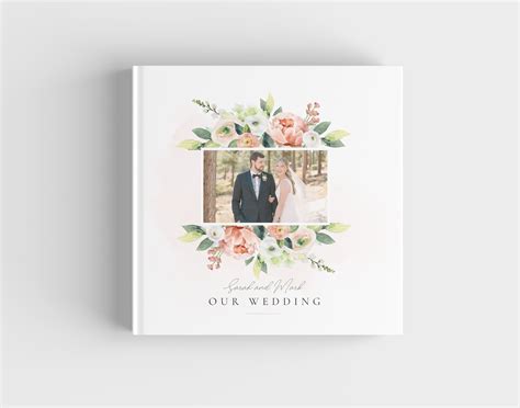 Wedding Album Cover Template Photo Book Cover Template For ...