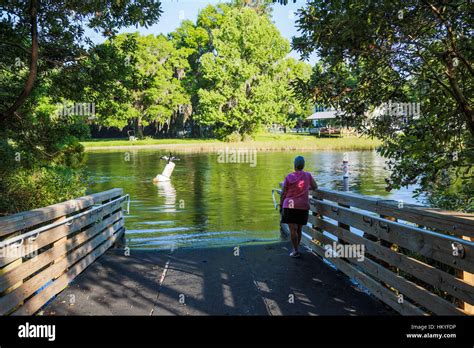 Withlacoochee River launching ramp at Rainbow Springs State Park Stock ...