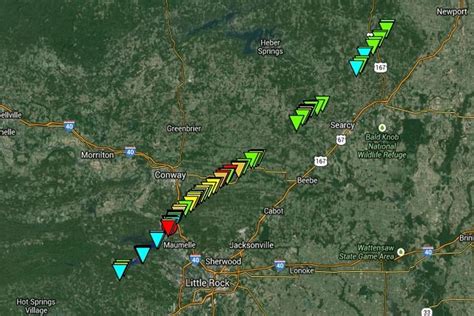 Path of April 27 Tornado Detailed on Interactive Map