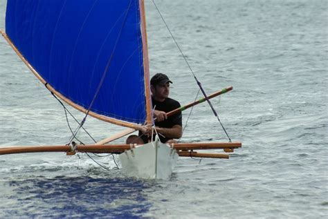 Melanesia Outrigger Sailing Canoe | WoodenBoat Magazine