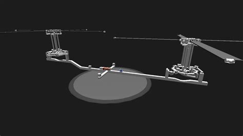 SimplePlanes | Tandem Helicopter Rotor System