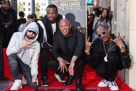 Eminem, 50 Cent and Snoop Dogg honour Dr. Dre at Walk of Fame Ceremony ...