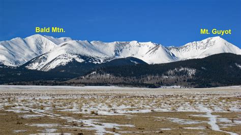 Mount Guyot | 13,372' › MT. Guyot East Ridge Route, Map & Photos ...