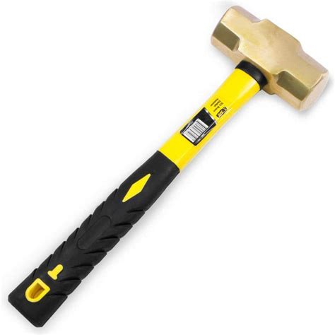 Stark 3 lbs. Brass Sledge Hammer with Fiberglass Handle 15161-H - The ...