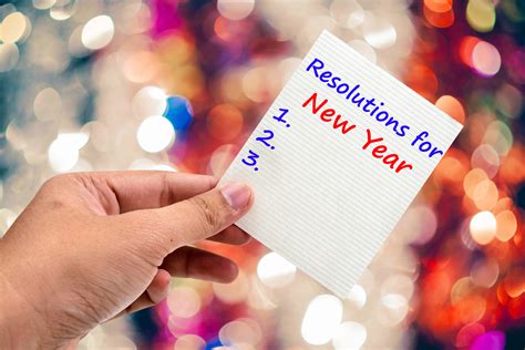 The 5 Best New Year's Resolutions for a Healthy and Happy 2019