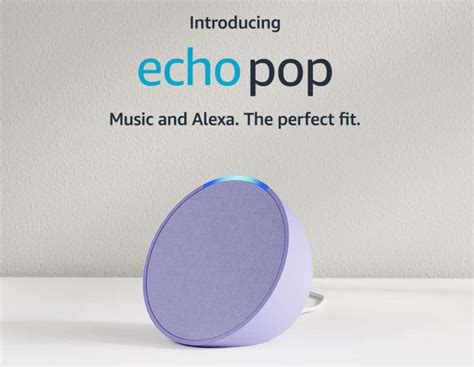 Amazon announces Echo Pop, a compact smart speaker with Alexa features ...