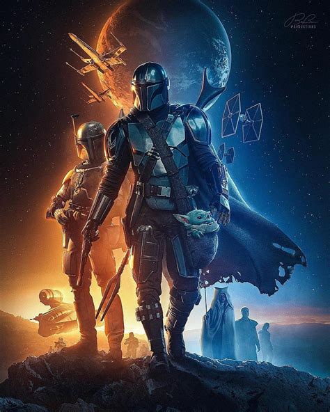 The Mandalorian season 2 poster in 2020. Star wars , Star wars poster ...