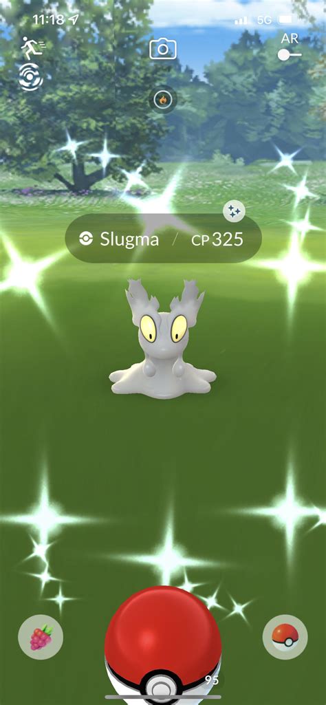 Shiny Slugma Live! : r/TheSilphRoad