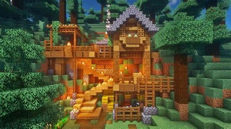 Minecraft Mountain House | Minecraft houses, Minecraft mountain house ...