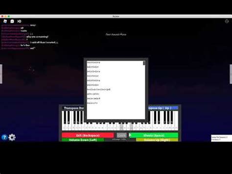 Roblox Piano Sheet - Haggstrom (Minecraft Sound Track by C418) - YouTube