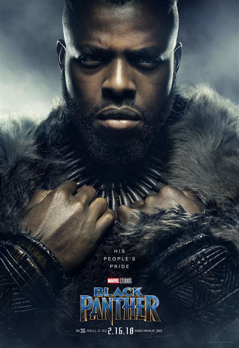 New Character Posters for Marvel’s BLACK PANTHER