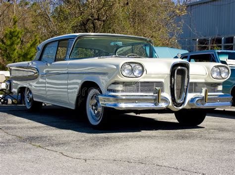 1958 Ford Edsel stock image. Image of automobile, street - 5434285