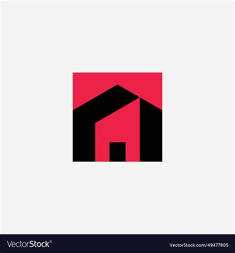 Housing logo design Royalty Free Vector Image - VectorStock