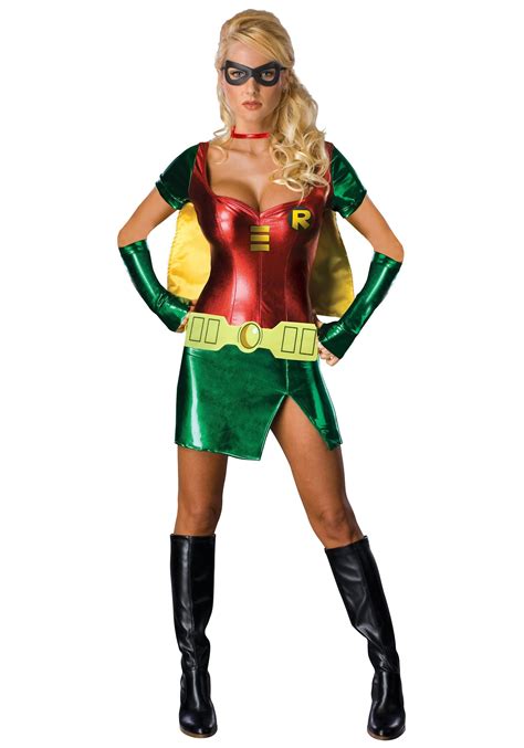 Sexy Robin Girl Costume w/ Mask