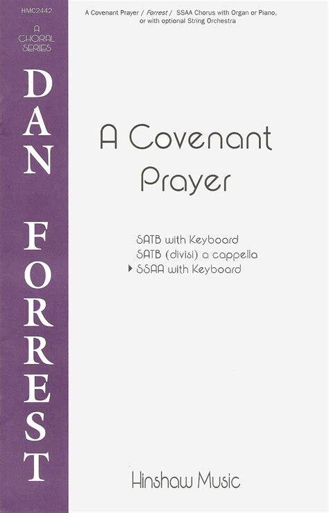 A Covenant Prayer - Willis Music Store