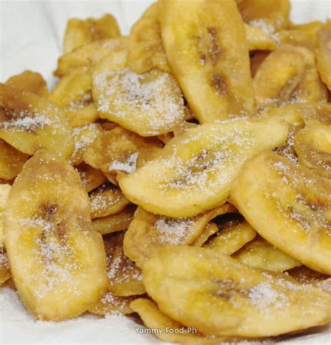 Easy Banana Chips Recipe Crispy and Sugar Less » Yummy Food Ph