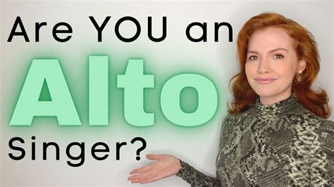 Are YOU an ALTO Singer? The Low Female Choir Voice Part Explained In ...