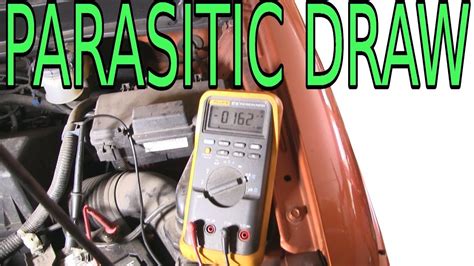 Parasitic Battery Drain Test | Parasitic Draw Test | Honda Element ...