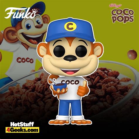 2023 NEW Kellogg's Coco Pops - Coco the Monkey Funko Pop!