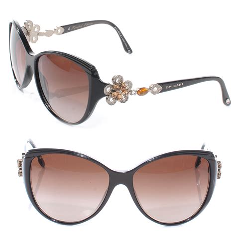 BVLGARI Mediterranean Flower Sunglasses 8097-B Bronze 52058