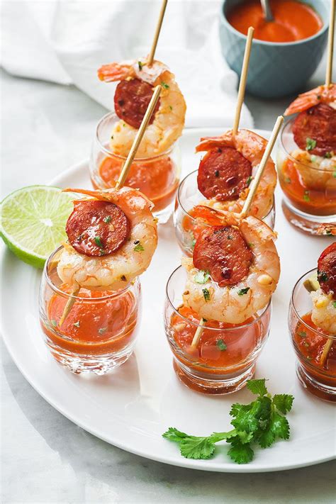 Grilled Shrimp and Chorizo Appetizers | Yummy appetizers, Chorizo ...