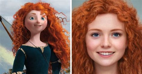 Artist Uses Artificial Intelligence To Create Real-Life Disney Characters